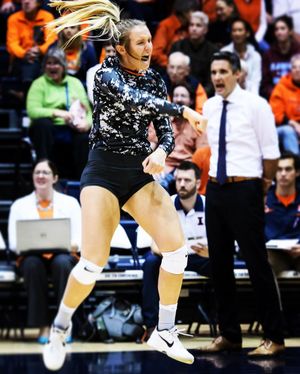 Image post by @illinivball on Instagram