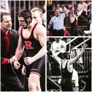 Image post by @ruwrestling on Instagram