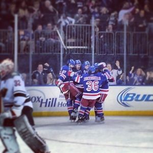 Image post by @nyrangers on Instagram