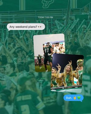 Image post by @usfathletics on Instagram
