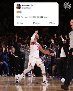 Image post by @nyknicks on Instagram
