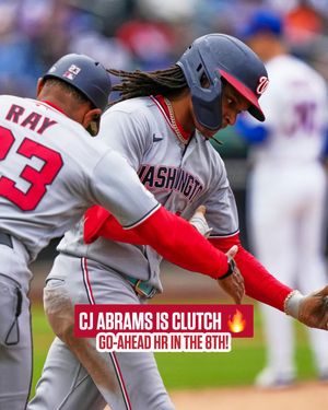 Image post by @nationals on Instagram
