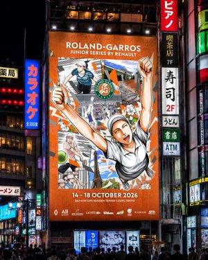Image post by @rolandgarros on Instagram