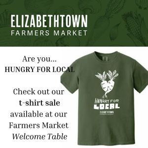 Image post by @Elizabethtown Farmer's Market on Facebook
