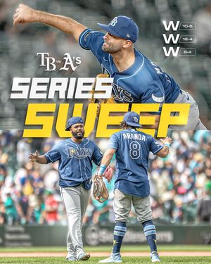 Image post by @raysbaseball on Instagram