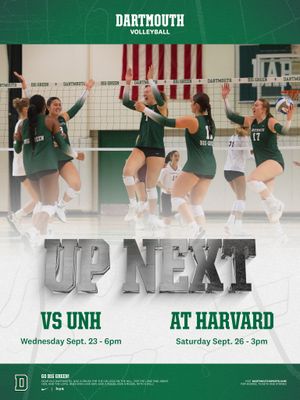 Image post by @dartmouthvball on Instagram