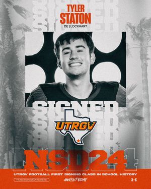 Image post by @utrgvfootball on Instagram