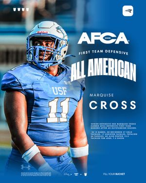 Image post by @usf_fb on Twitter