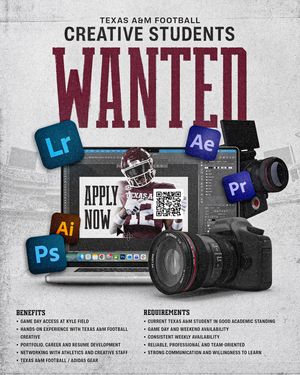 Image post by @aggiefootball on Instagram