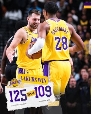 Image post by @lakers on Instagram