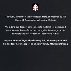 Image post by @USHL on Twitter