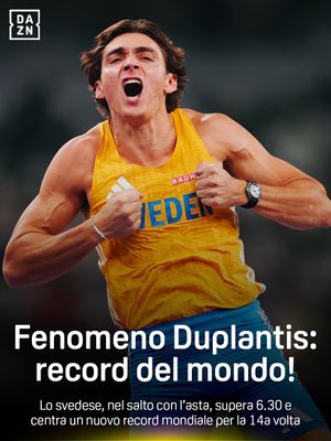 Image post by @dazn_it on Instagram