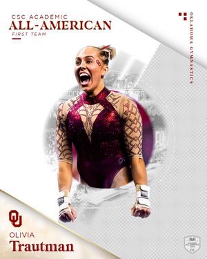 Image post by @ou_wgymnastics on Instagram