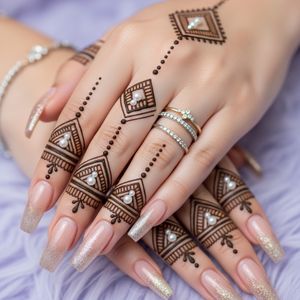 Image post by @mehndi_design4u on Instagram