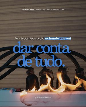 Image post by @tdahfocoevida on Instagram
