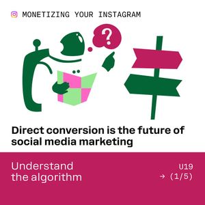 Image post by @manychat on Instagram