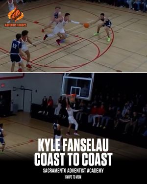 Image post by @adventisthoops on Instagram