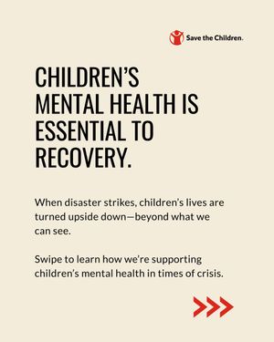 Image post by @savethechildren on Instagram