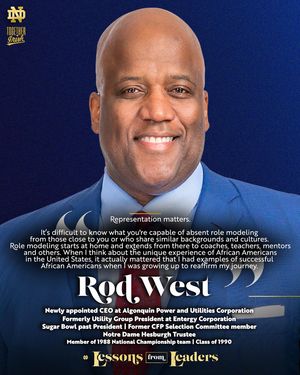 Image post by @ndfootball on Instagram