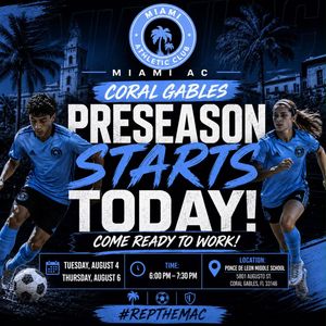 Image post by @miamiathleticclub2022 on Instagram
