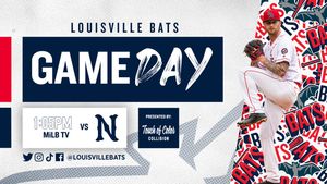 Image post by @LouisvilleBats on Twitter