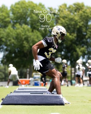 Image post by @Saints on Twitter