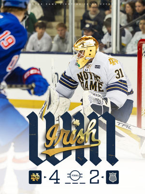 Image post by @nd_hockey on Instagram