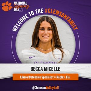 Image post by @clemsonvb on Instagram