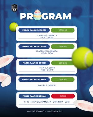 Image post by @padelpalaceromania on Instagram