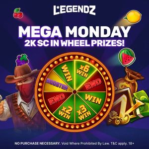 Image post by @Legendzcasino on Facebook