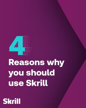 Image post by @skrill on Instagram