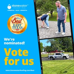 Image post by @stonewaterroofing on Instagram