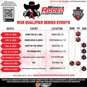 Image post by @womensrodeo on Instagram
