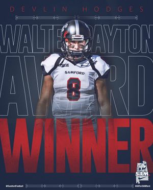 Image post by @SamfordFootball on Twitter