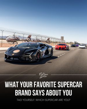 Image post by @fastlanedrive on Instagram
