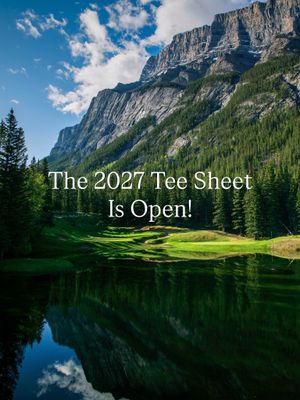 Image post by @banffspringsgolfcourse on Instagram