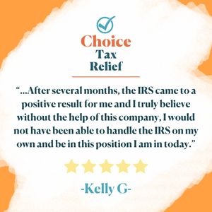 Image post by @choicetaxrelief on Instagram
