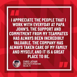 Image post by @papajohns on Instagram