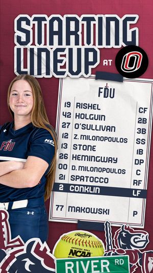 Image post by @FDUKnightsSB on Twitter