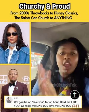 Image post by @blackchurchtok on Instagram