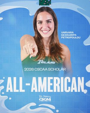 Image post by @tulaneswimdive on Instagram