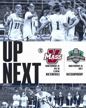 Image post by @RMUAthletics on Facebook