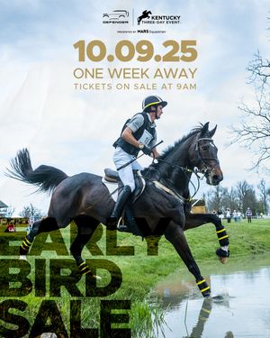 Image post by @kentuckythreedayevent on Instagram