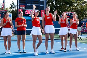 Image post by @OleMissWTennis on Twitter
