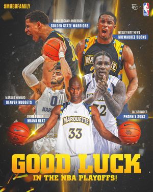 Image post by @marquette.basketball on Instagram