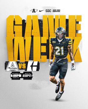 Image post by @appstate_fb on Instagram