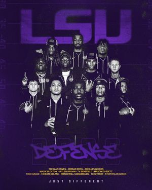 Image post by @lsufootball on Instagram