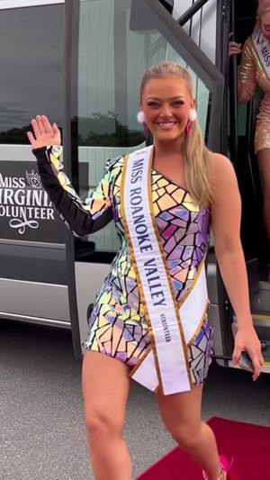 Video post by @missvavolpageant on Facebook