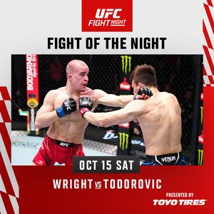 Image post by @ufc on Twitter