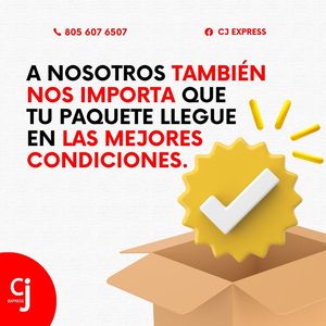 Image post by @cjexpress.paqueteria on Facebook
